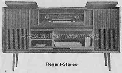 Regent-Stereo Ch= Opus 2550; Favorit-Tonmöbel, E. (ID = 322582) Radio