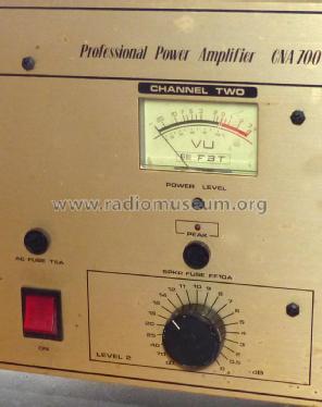 Professional Power Amplifier CNA 700; FBT Elettronica S.P. (ID = 2247401) Ampl/Mixer