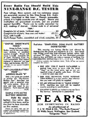 Empire Shortwave Three ; Fear and Co., F.J.W. (ID = 2220439) Radio