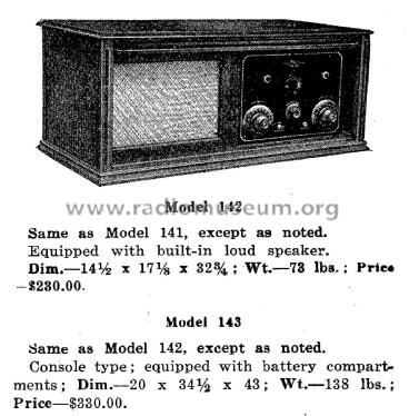 143 ; Federal Radio Corp. (ID = 1963689) Radio