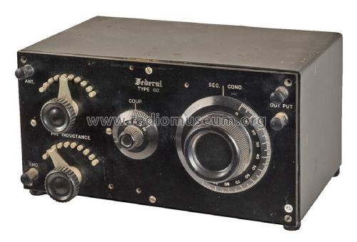 Tuner No. 60; Federal Radio Corp. (ID = 2064552) mod-pre26