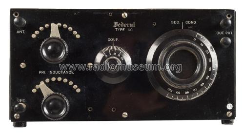 Tuner No. 60; Federal Radio Corp. (ID = 2064553) mod-pre26