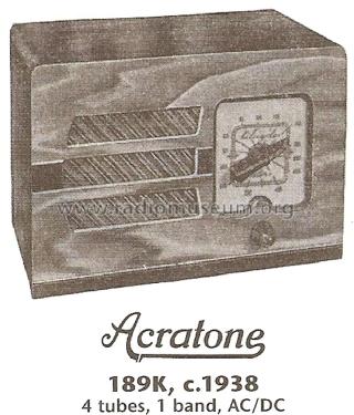 Acratone 189-K ; Federated Purchaser, (ID = 1671757) Radio