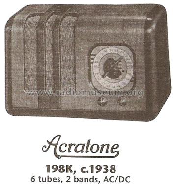 Acratone 198-K ; Federated Purchaser, (ID = 1686199) Radio