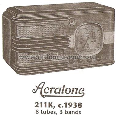 Acratone 211-K ; Federated Purchaser, (ID = 1671775) Radio