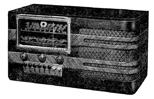 Acratone 7-Tube AC 2 Band Superhet 243M; Federated Purchaser, (ID = 1043704) Radio