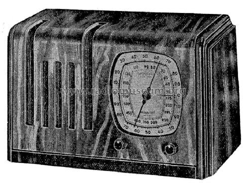 Acratone Modernist 238M; Federated Purchaser, (ID = 1043213) Radio