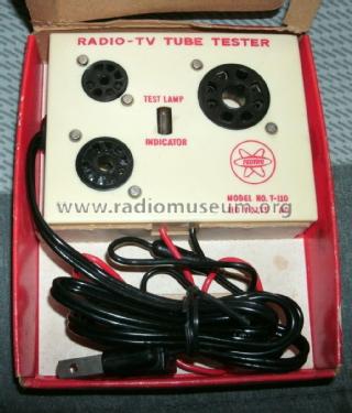 Radio-TV Tube Tester T-110; Fedtro Inc.; Long (ID = 1778271) Equipment