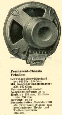 Fehodom BB; FEHO (ID = 517317) Speaker-P