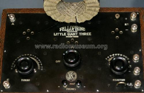 Fellophone Little Giant Three ; Fellophone / (ID = 1646494) Radio