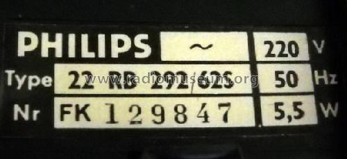 22RB292 /62S; Philips Finland - (ID = 2405584) Radio