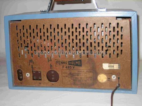 Helmi F493V Radio Fenno, Helsinki - see also Philips, build 1956 ?? |  Radiomuseum