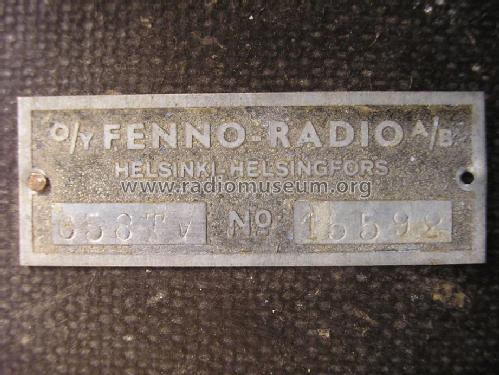 Sampo 47-TV 658TV; Fenno, Helsinki - (ID = 1732747) Radio