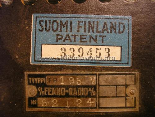 Sampo 49 V FR195 V; Fenno, Helsinki - (ID = 1368236) Radio