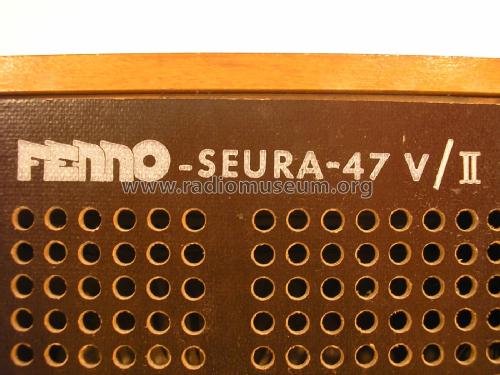 Seura 47V/II; Fenno, Helsinki - (ID = 2991185) Radio