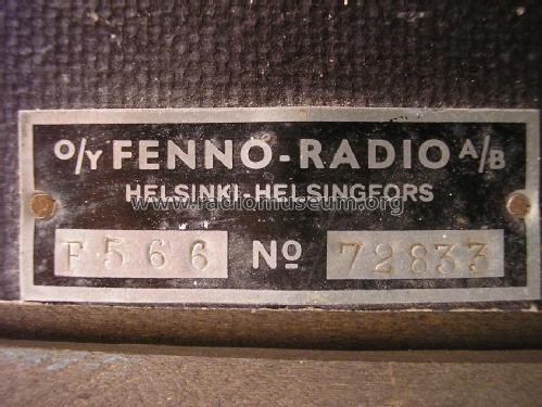 Sointu 45-TV; Fenno, Helsinki - (ID = 1187374) Radio