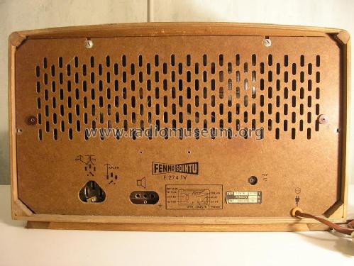 Sointu F274-TV; Fenno, Helsinki - (ID = 943391) Radio