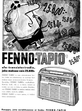 Tapio F413T; Fenno, Helsinki - (ID = 1148213) Radio