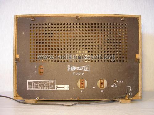 Valtti F217V; Fenno, Helsinki - (ID = 1197917) Radio