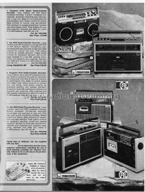 4 Band Radio Cassette Recorder 3T10; Ferguson Brand, (ID = 2805186) Radio