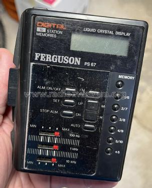 Digital Radio Cassette Player PS 67; Ferguson Brand, (ID = 2901800) Radio