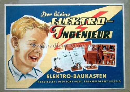 Elektro-Baukasten Der kleine Elektroingenieur ; Fernmeldeamt Leipzig (ID = 1132658) Bausatz