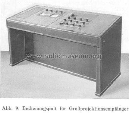 Großprojektionsempfänger GPA6; Fernseh Fernseh AG, (ID = 760169) Télévision