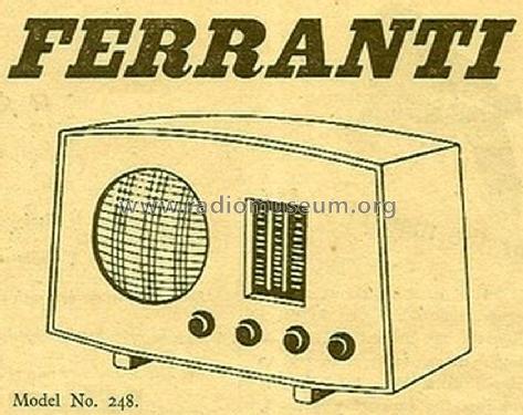 248; Ferranti, GB (ID = 1881879) Radio