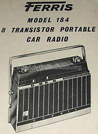 Portable Car Radio M184 ; Ferris Bros. Pty Ltd (ID = 532647) Radio