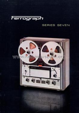 Series seven 704 D MKII; Ferrograph, British (ID = 2077942) Reg-Riprod