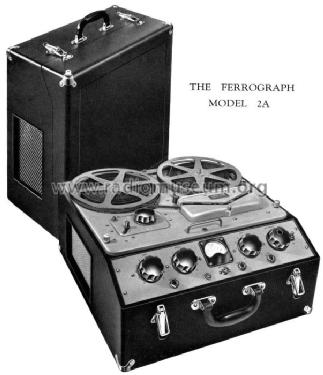 2A/N; Ferrograph, British (ID = 599700) Enrég.-R