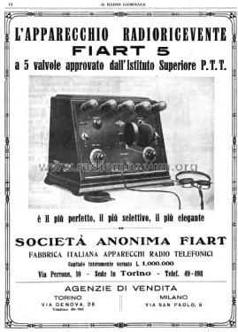 5; FIART F.I.A.R.T.; (ID = 2511563) Radio