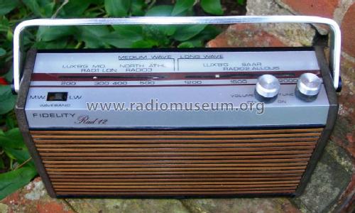 RAD12; Fidelity Radio Co. (ID = 1102334) Radio