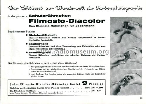 Diabetrachter Luxus; Filmosto-Projektion (ID = 3054940) Reg-Riprod