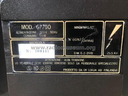 OBC 670 PD/RD 67770 / 67790; Finlux brand (ID = 3021034) Televisión