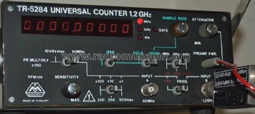 Univerzal Counter 1,2 GHz TR-5284 / DFM129; Finommechanikai (ID = 1454657) Equipment
