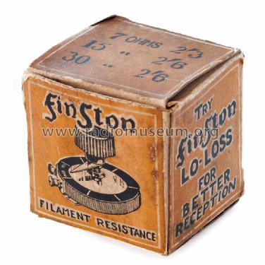 Filament Rheostat ; Finston, UK (ID = 1519478) Radio part