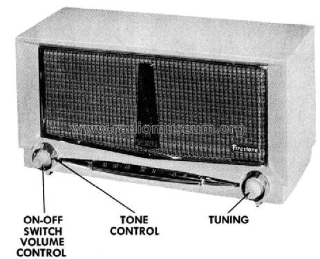 4-A-143 Code 382-5-392; Firestone Tire & (ID = 559666) Radio