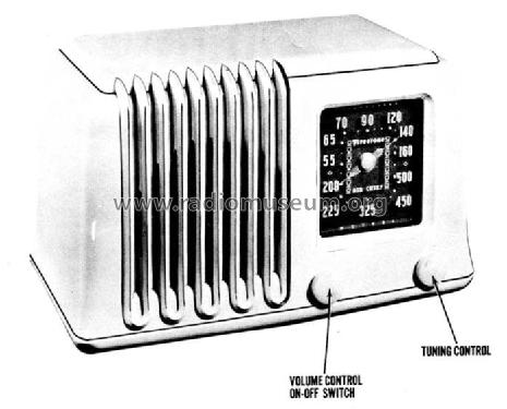 4-A-3 Air Chief 'Diplomat' Code 297-6-LMFU-134; Firestone Tire & (ID = 568183) Radio