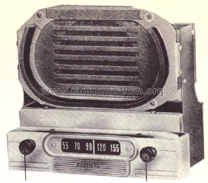 1950-51 Studebaker 4-B-62; Firestone Tire & (ID = 823847) Car Radio