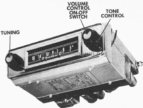 4-B-78 Code 120-5-P255; Firestone Tire & (ID = 235870) Car Radio