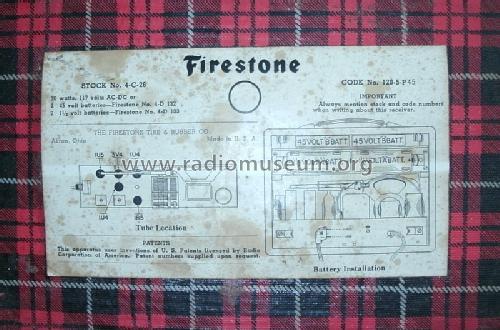 4-C-26 ; Firestone Tire & (ID = 1239581) Radio