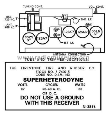 S7402-5 ; Firestone Tire & (ID = 2944941) Radio