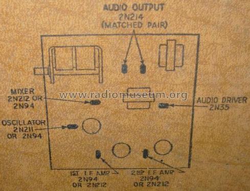 Transistor Portable 4-C-34; Firestone Tire & (ID = 2483390) Radio