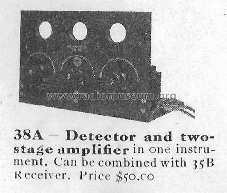 Firco Midget Detector and Two-Step Amplifier 38A; Firth, John & Co. (ID = 2331086) mod-pre26