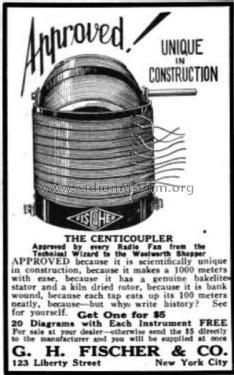 Centicoupler ; Fischer & Co., Inc., (ID = 1951534) Radio part