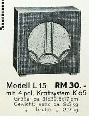 Lelaton L15; Fischer & Hartmann; (ID = 2568406) Parlante