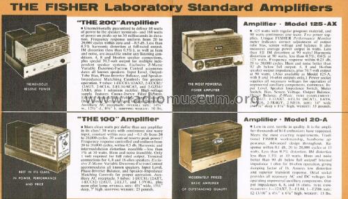 200 ; Fisher Radio; New (ID = 2592382) Ampl/Mixer