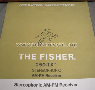 250-TX; Fisher Radio; New (ID = 1193112) Radio