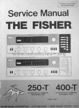 400-T; Fisher Radio; New (ID = 1607249) Radio